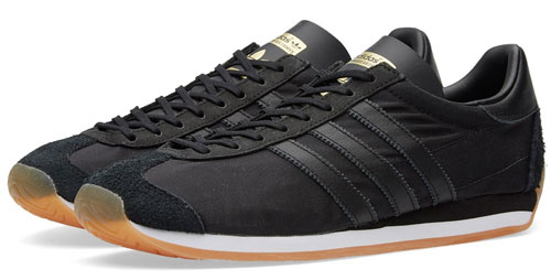1970s Adidas Country OG trainers reissued in white and black finishes