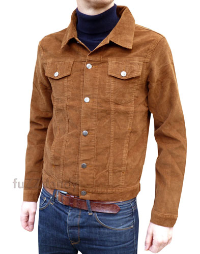 Vintage-style cord jackets at Fuzzdandy