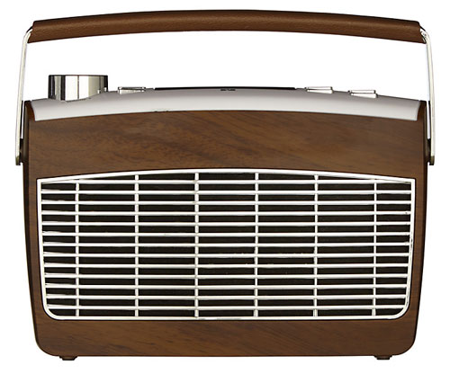 1960s-style John Lewis Aston MK2 DAB and FM radio