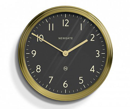 The Spy 1960s-style wall clock by Newgate