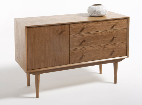 Quilda midcentury-style sideboard and plate top at La Redoute