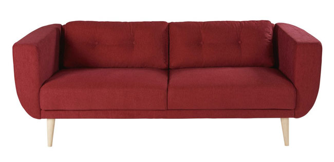 Midcentury-style Gaby sofa range at Maisons Du Monde