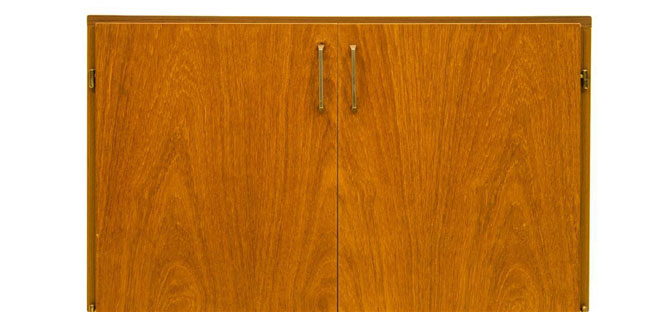 Danish teak and beech media unit on eBay