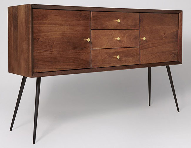 Midcentury-inspired Bowman sideboard at Swoon Editions