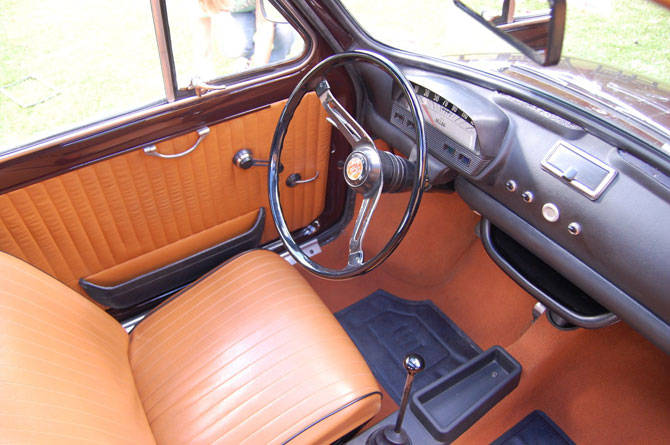 1970 Fiat 500L in Cioccolato on eBay