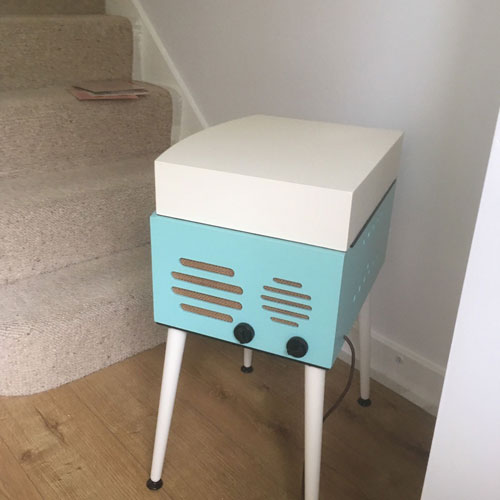 Restored 1960s Pye Black Box record player on eBay