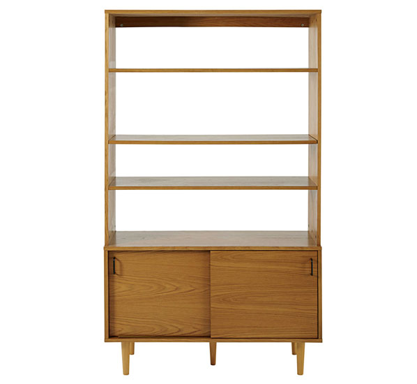 Vintage-style Dean bookcase at Maisons Du Monde