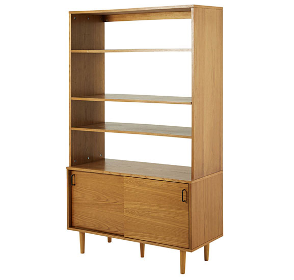 Vintage-style Dean bookcase at Maisons Du Monde