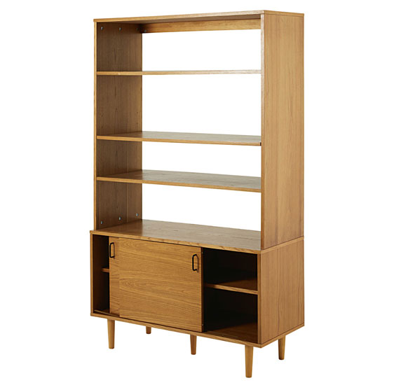 Vintage-style Dean bookcase at Maisons Du Monde