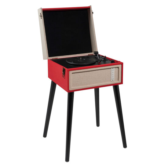 Dansette-style Manhattan USB record player at Maisons Du Monde