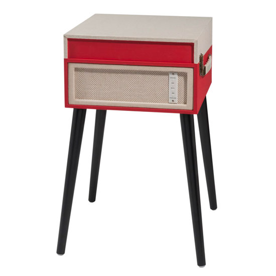 Dansette-style Manhattan USB record player at Maisons Du Monde