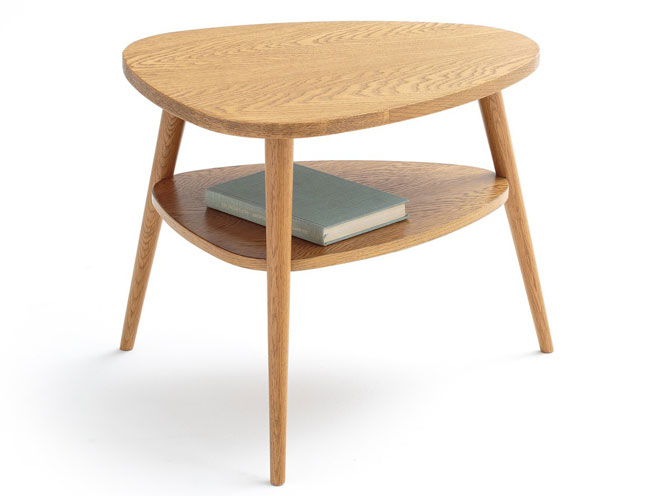 Quilda midcentury-style two-tier bedside table at La Redoute