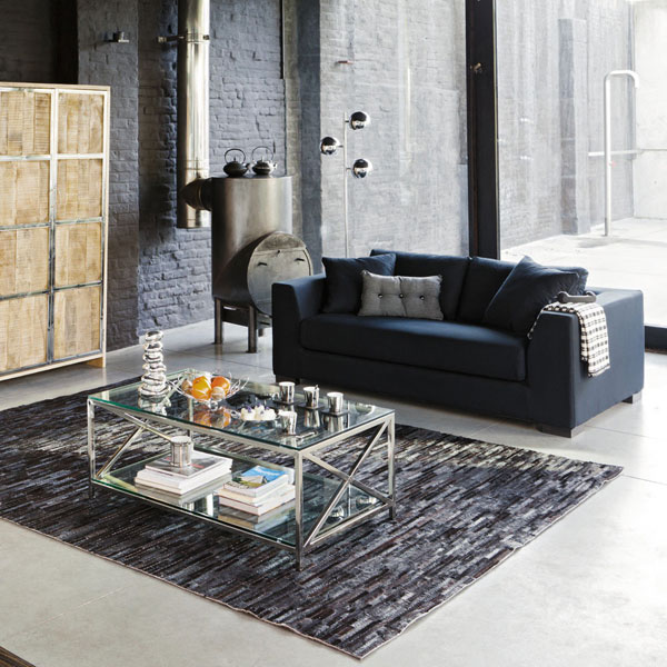 Retro Trio chrome floor lamp at Maisons Du Monde