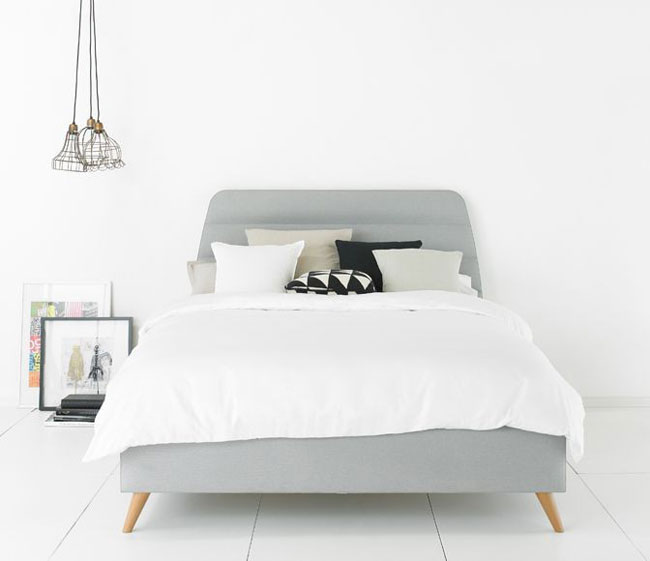 Midcentury-style Tube bed by Bed Monkey