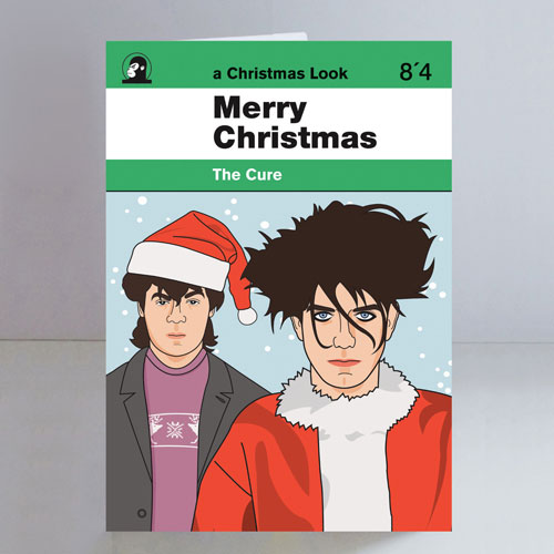 Retro music Christmas cards by Piper Gates Design