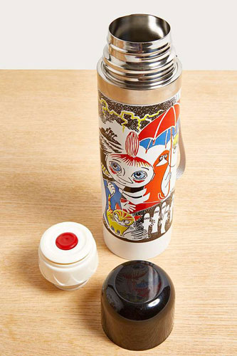 Moomins thermos flasks at Urban Outfitters