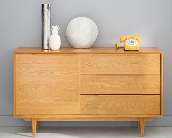 Portobello midcentury-style sideboard at Maisons Du Monde