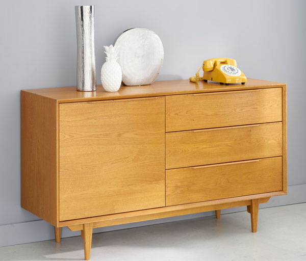 Portobello midcentury-style sideboard at Maisons Du Monde