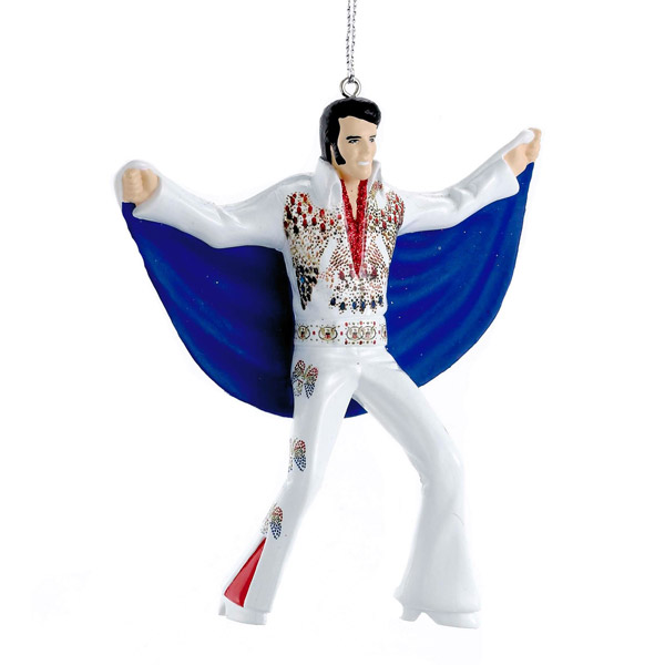 16. Elvis White Cape hanging decoration