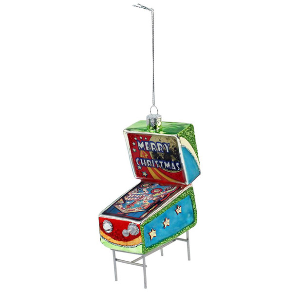 6. Glass pinball machine decoration