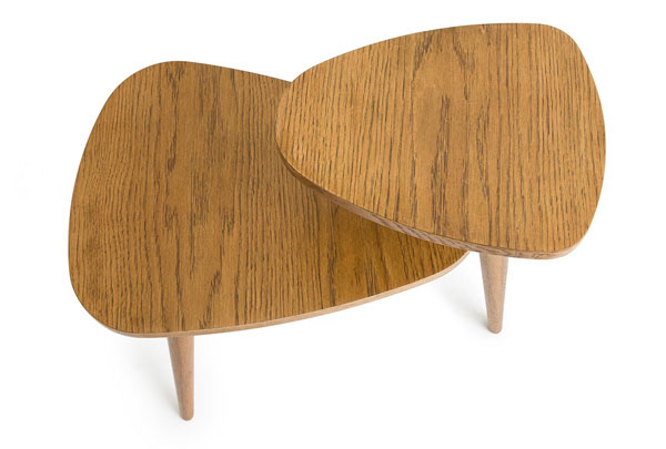 Quilda midcentury double height table at La Redoute