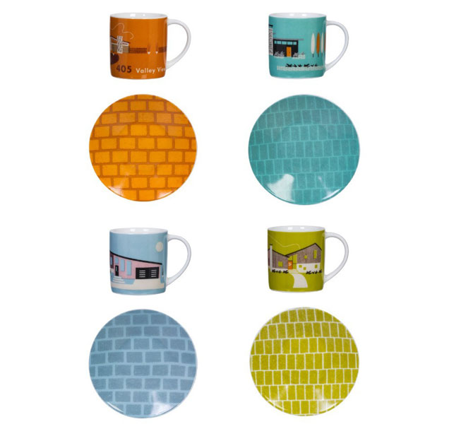 Bargain spotting: Midcentury Homestead plates and cups at Magpie