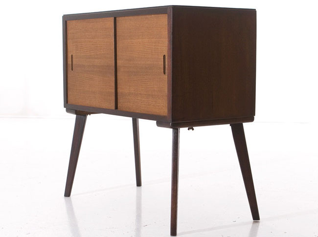 Avalon 1950s Record Storage Cabinet On Ebay Retro To Go
