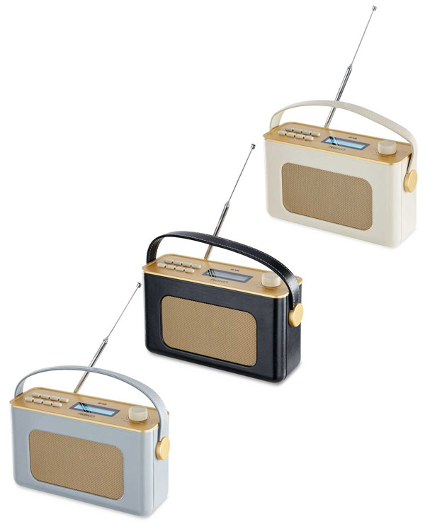 Reka 1960s-style DAB radio at Aldi