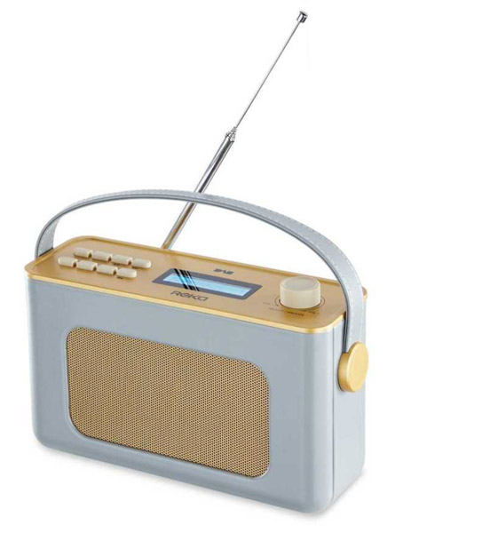Reka 1960s-style DAB radio at Aldi