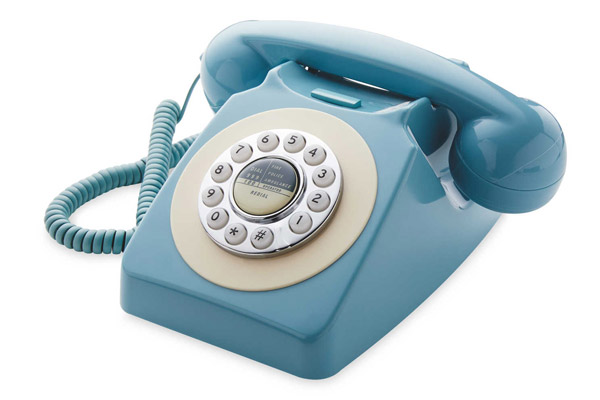 Budget vintage-style Reka home telephones at Aldi