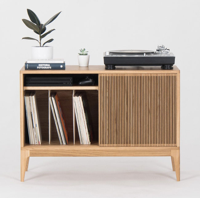 Retro Record Player Stand And Storage By Mo Woodwork Retro To Go