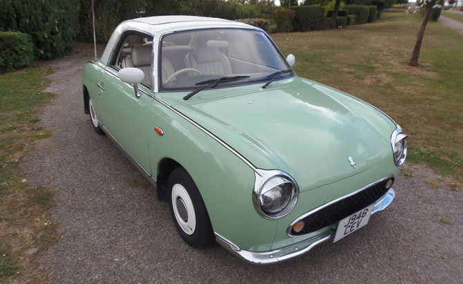 Nissan’s retro car range: Nissan Figaro