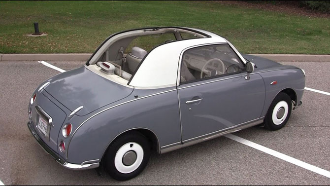 Nissan’s retro car range: Nissan Figaro