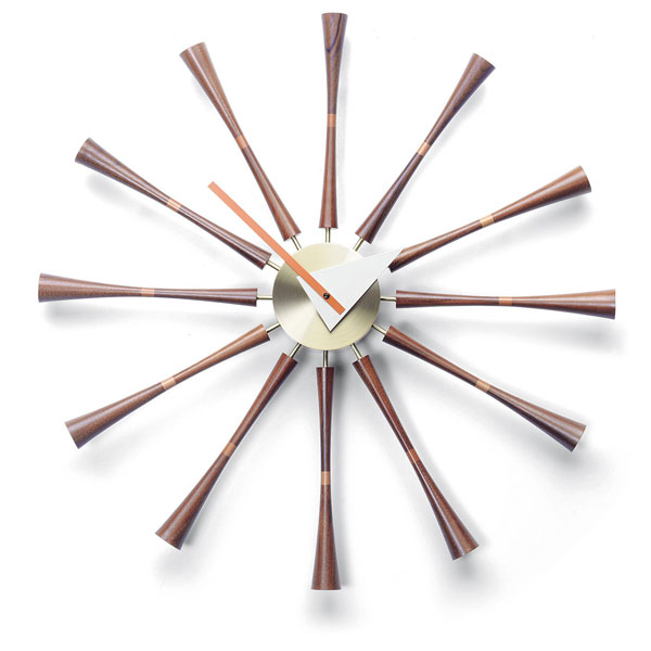 1950s George Nelson Spindle wall clock