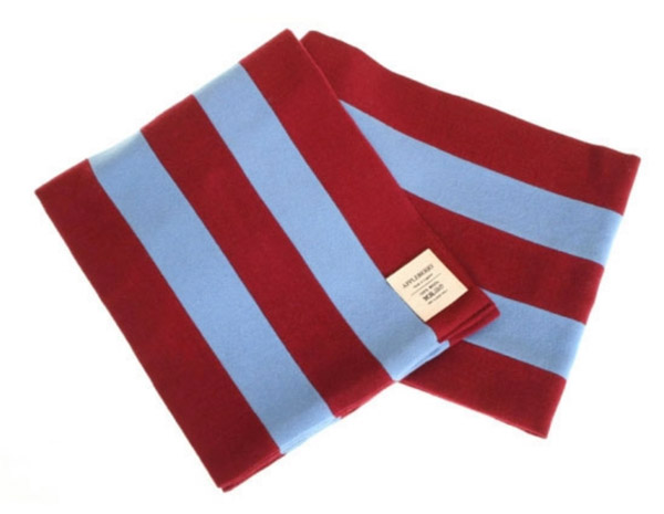 Appleberry college scarves in football colours