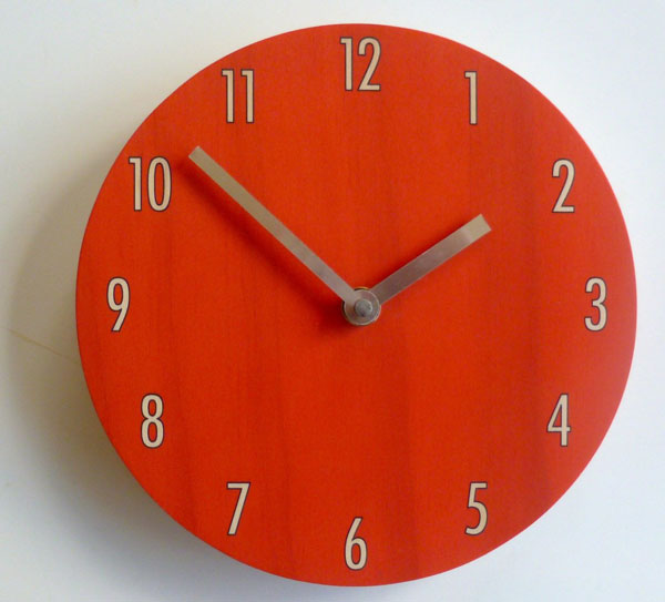 Objectify retro wooden wall clocks at Etsy