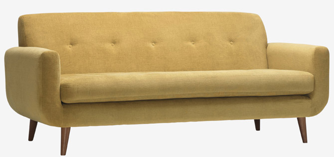 Peta midcentury-style seating range at Sofa Workshop