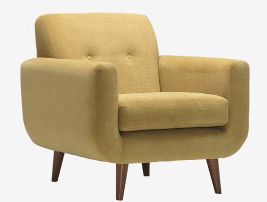 Peta midcentury-style seating range at Sofa Workshop