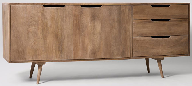 Randall midcentury-style sideboard at Swoon