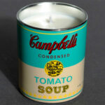 Andy Warhol Campbell’s Soup Can scented candles