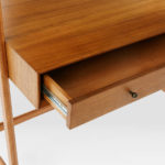 Retro office: Mid-century wall desk from West Elm