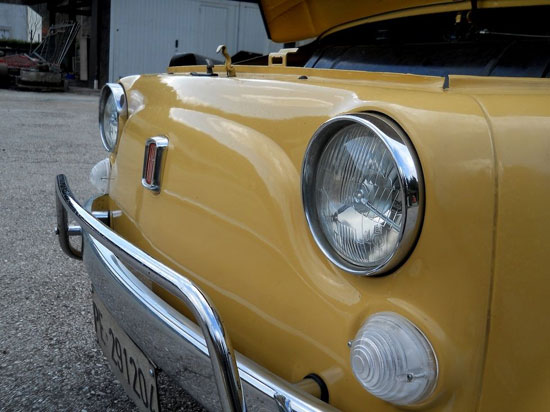 Fully restored 1972 Fiat 500L