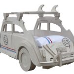 Herbie-inspired VW Beetle bed at Cuckooland