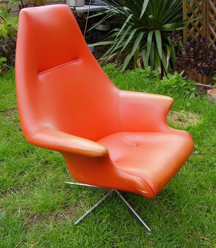 1960s Peter Hoyle PH7 swivel chair