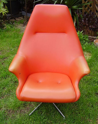 1960s Peter Hoyle PH7 swivel chair