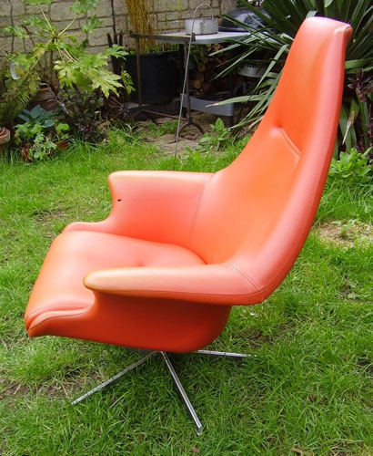 1960s Peter Hoyle PH7 swivel chair