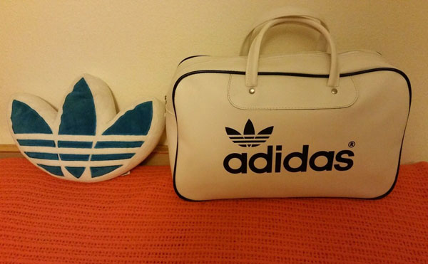 retro adidas sports bag