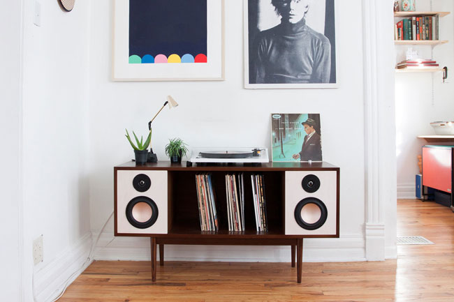 Midcentury-style HiFi Console by Department Chicago