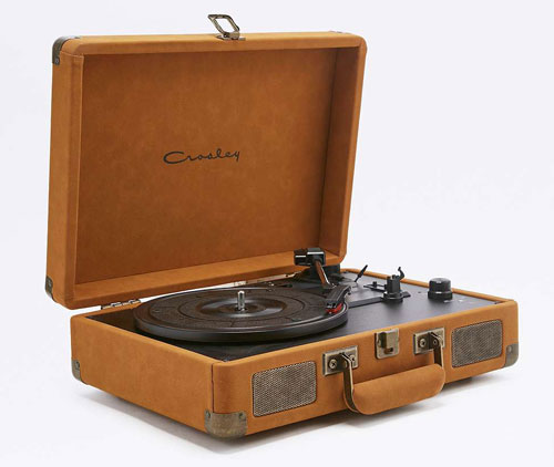 Crosley Cruiser record player returns in new suede finishes