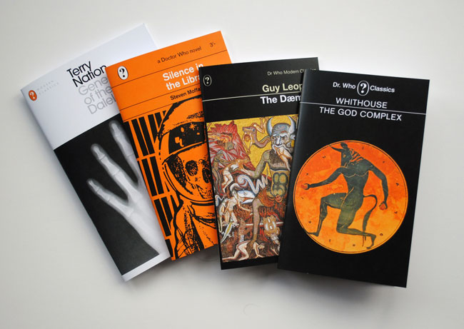 Doctor Who Penguin Book-style Notebooks by Coleman Design